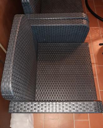Set Relax Divanetti Rattan