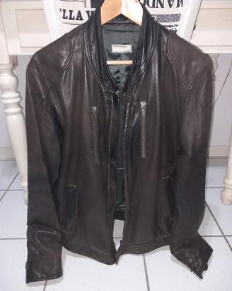 giubbotto in pelle porsche designer originale 