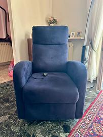 Poltrona relax elettrica alzapersona