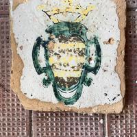 Mattonella 1700 stemma araldico