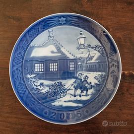 Piatto da collezione Royal Copenaghen 2005 unico