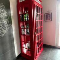 mobile bar cabina telefonica inglese