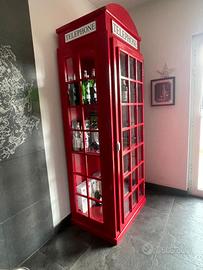 mobile bar cabina telefonica inglese