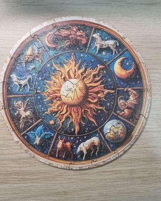 Puzzle in legno Universo in scatola originale