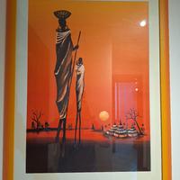 Quatri etnici con cornice