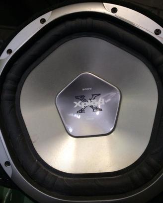 cassa sub Sony per auto 