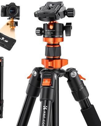 Treppiede K&F Concept x Fotocamera 175CM alluminio