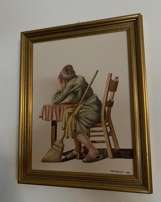 Quadro del pittore Vito de Tommaso