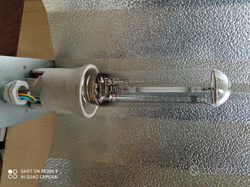 Lampada alluminio martellato