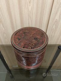 scatola lacca birmana