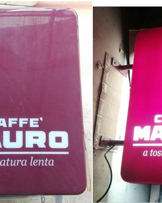 Insegna pubblicitaria “Caffè Mauro”