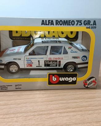 Alfa Romeo 75 Burago Bburago Malizia 1/24