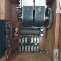 Antico Telefono da parete a manovella