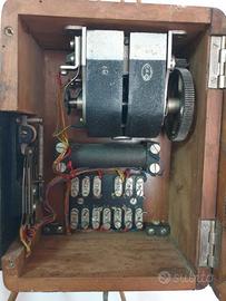 Antico Telefono da parete a manovella