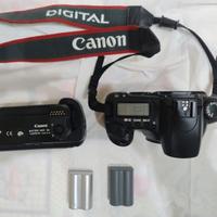 Attrezzatura fotografica Canon.