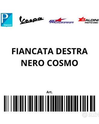 65738100XN2- FIANCATA DESTRA - MOTO