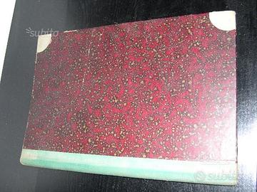 Antico libro mastro di contabilità in bianco