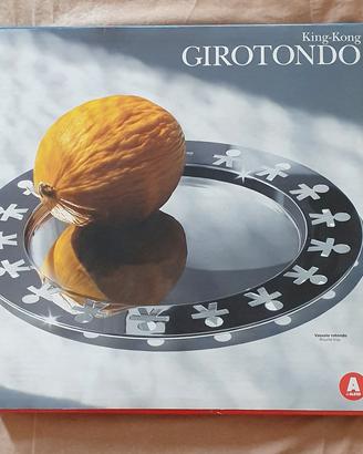 vassoio acciaio Alessi Girotondo 