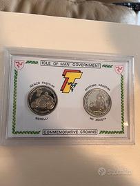 Monete renzo pasolini e giacomo agostini