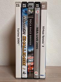 5 Giochi PC Sportivi Anni 2000 a 1,4 € per gioco!