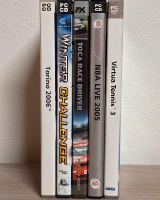 5 Giochi PC Sportivi Anni 2000 a 1,4 € per gioco!