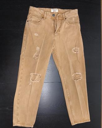 pantaloni strappati-  terranova