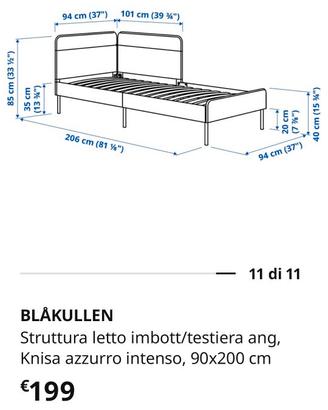 Struttura etto singolo Ikea