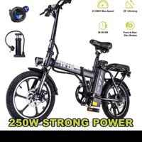 bicicletta elettrica pieghevole