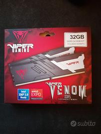 Ram DDR5 16+16 gb 6000 mhz cl30 Viper Venom