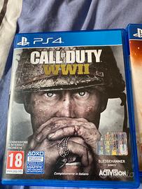 Call of duty WWII e Elex ps4