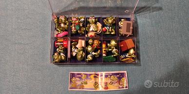 Kinder Stralunati serie completa + box + cartina