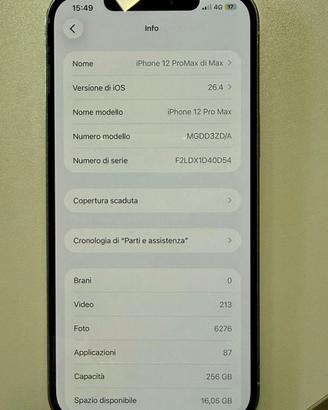iPhone 12 pro max 256gb