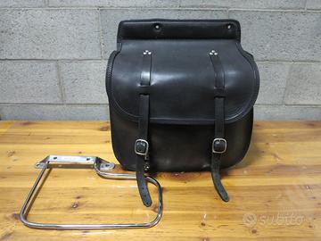 Borsa Ends Cuoio per moto custom