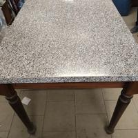 tavolo finto marmo allungabile 