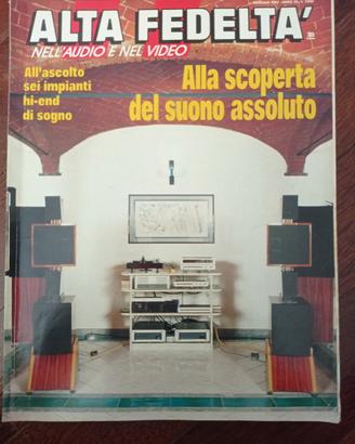ALTA FEDELTA' n° 1 del 1992