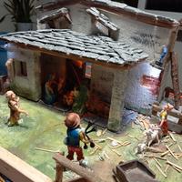 presepe con luci 48 x38 