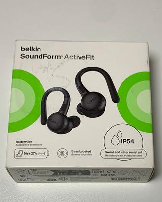 Belkin SoundForm ActiveFit Auricolari Bluetooth