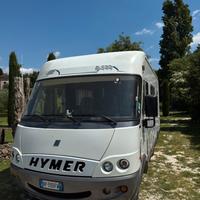 Hymer B544-Motorhome letto basculante