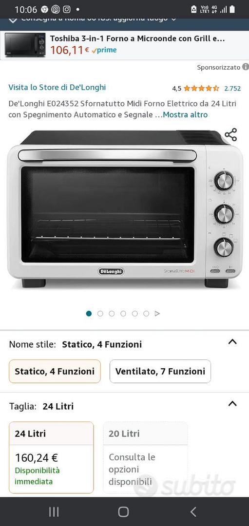 Fornetto De Longhi elettrico - Elettrodomestici In vendita a Catania