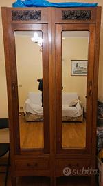 Armadio liberty 2 ante con specchi