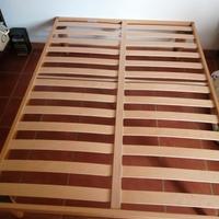 rete letto completamente in legno Facondini