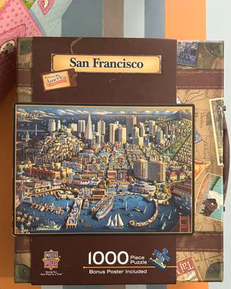 Puzzle San Francisco nuovo in valigetta