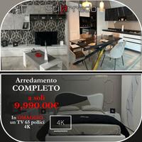 Cucina ,camera da letto ,parete attrezzata
