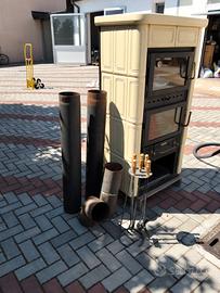 Caminetto con forno
