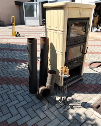 Caminetto con forno