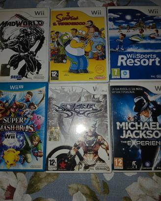Lotto giochi per Nintendo Wii e Wii U 