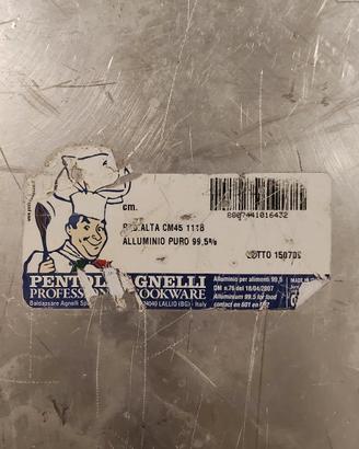 Padella Professionale Pentole Agnelli 45cm