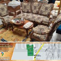 Codice: 3633 SALOTTO STILE BAROCCO CON CORNICE IN