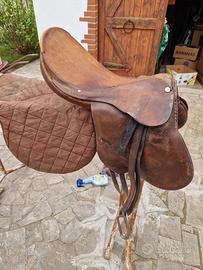 selleria A. Pariani Milano sella cavallo