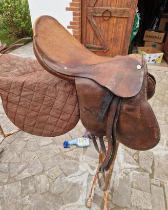 selleria A. Pariani Milano sella cavallo